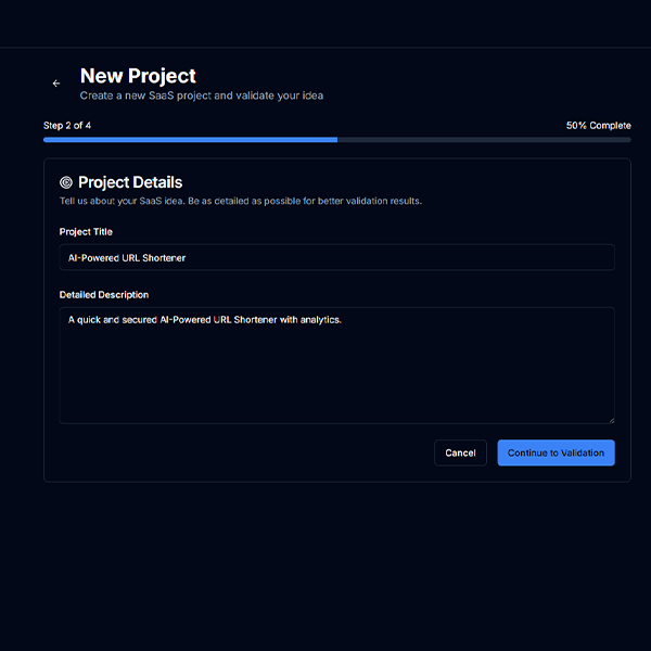 Step 1 screenshot 2